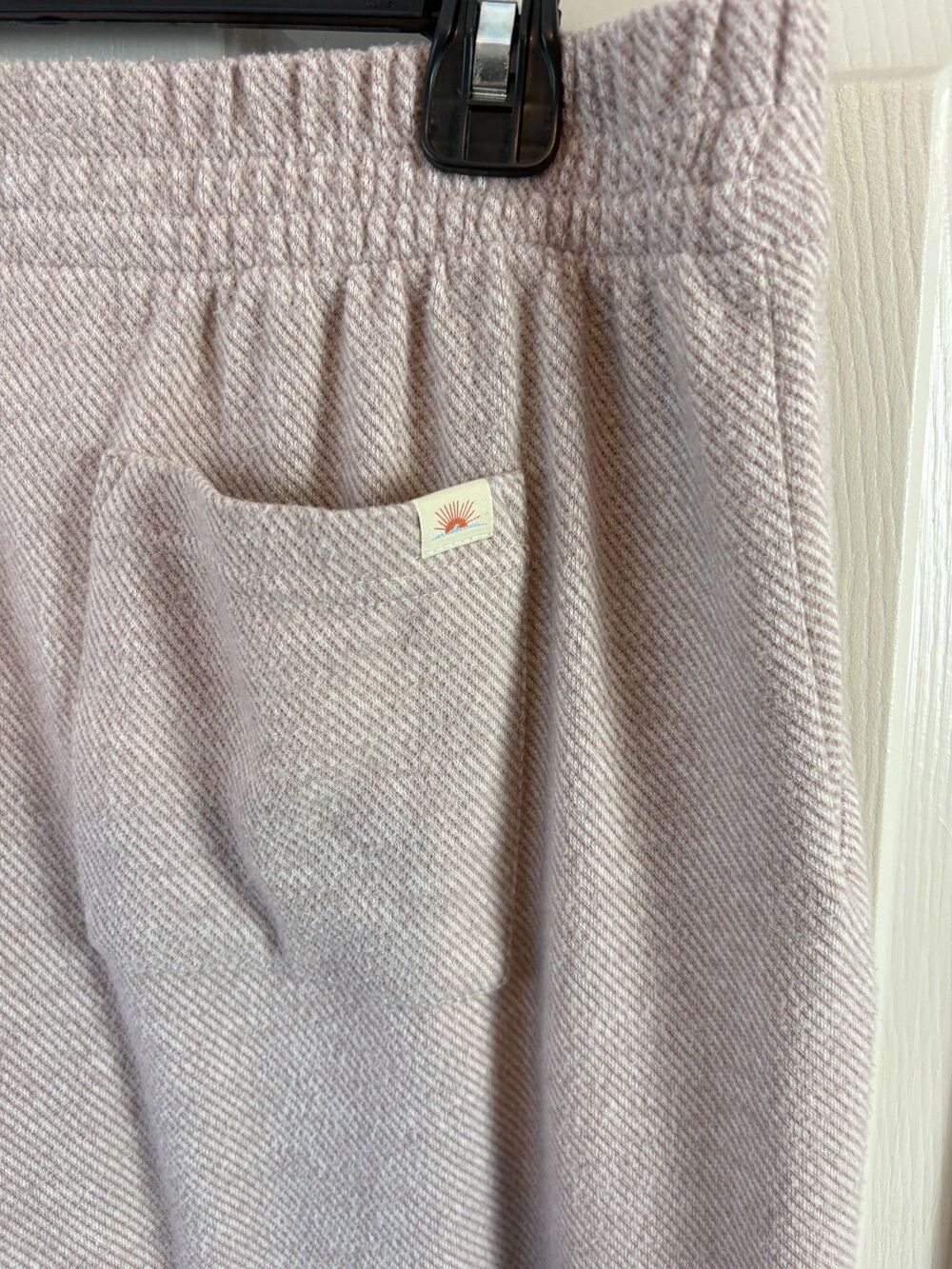 Faherty Legend Lounge Full Zip Set Blush Pink 2 Piece Set - 553 - Picture 8 of 10